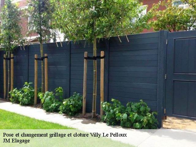 Pose et changement grillage et cloture