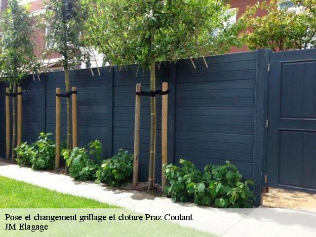 Pose et changement grillage et cloture